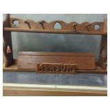 Display Shelf with Accessories