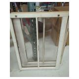 Wood Frame Window with Hardware