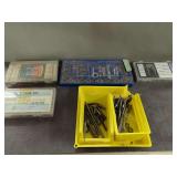 Tool Set with Drill Bits, Screwdriver Bits, Rivets, Fuse Kit and Tap and Die Set