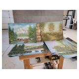 Collection of Landscape Paintings by Harris