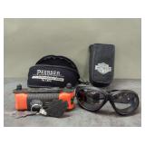 Harley-Davidson Goggles, Tool Kit, and Accessories
