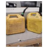 Lot of Two 5-Gallon Diesel Fuel Cans