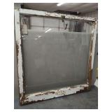 Glazed Window Frame with Hardware