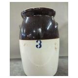 Three-Gallon Stoneware Crock