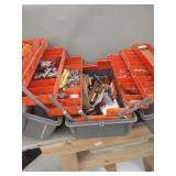 Assorted Tools and Tool Storage Containers