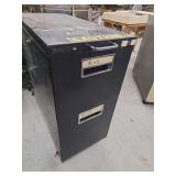 Two-Drawer Metal Filing Cabinet