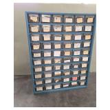 Cabinet Containing Various Fasteners