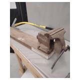 Wilton Vise with E-Z Mixer Concrete Water Nozzle