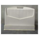 White Rotary Sewing Machine with Case and Foot Pedal