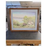 Fred Thrasher Signed Print: A Jewel on Lake Cumberland
