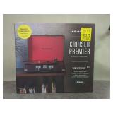 Crosley Cruiser Premier Portable Turntable Model CR8005G-BK