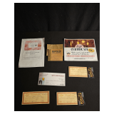 Assorted Gift Certificates: Halotherapy, Rock Bottom Soap, Berea Salt Cave, Terry's Pots, Black Eyed Sunday's Tattoos