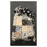 Dog-Themed Fleece Throw Blanket