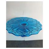 Vintage Kemple Footed Cake Stand Quintoc Pattern