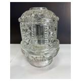 Indiana Glass Stars and Bars Fairy Lamp