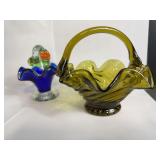 Art Glass Baskets-2