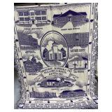Vintage Pulaski County County Schools Coverlet