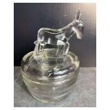 Jeanette Donkey Powder Jar