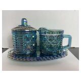 Indiana Glass Windsor Sugar and Creamer