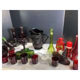 Vintage Avon Glassware