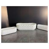 Milk Glass Hobnail