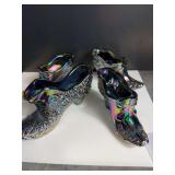 4 Art Glass Slippers