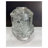 Indiana Glass Stars and Bars Fairy Lamp