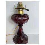 Ruby Red Sweetheart Lamp