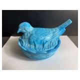 Bird On Nest Westmoreland Glass