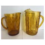 MCM Amber Drinking Pitchers - 2