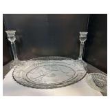 Serving Tray -Candleholders