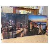 Skyline Panels for Wall Hanging