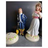 Ceramic Pinky and Blue Boy