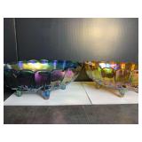 Carnival Glass Fruit Bowls - 2