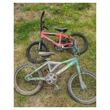 Huffy Rockit and Next Surge Bicycles