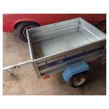 Easlyline 125 Utility Trailer with 2" Ball Channel Coupler