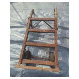 Steel and Wood Hand Truck - 50" x 21"