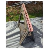 Foldable Sawhorse with Measuring Guide