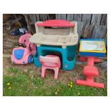 Step 2 Activity Center, Desk, and Ride-On Car Assortment