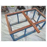 Metal Frame with Perforated Structure