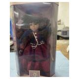 NIB COLLECTABLE MEMORIES PORCELAIN DOLL VANESSA