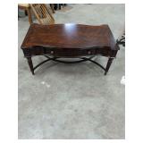 LIBERTY FURNITURE MAHOGANY COFFEE TABLE WITH 1 DRAWER 44X24X19
