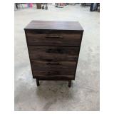 ASHLEY MOCHA COLOR 4 DRAWER CHEST 27X16X38