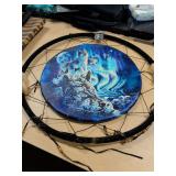 LARGE WOLF DREAM CATCHER