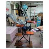 NEW - 17 STORIES - 8 SHELF PLANT STAND WITH GROW LIGHTS - 27 1/2 X 13 1/2 X 68