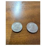 2 - 1979 SUSAN B ANTHONY DOLLARS