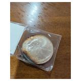 2000 SILVER EAGLE 1 OZ FINE SILVER 1 DOLLAR COIN