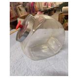 OLD CANDY DISH WITH LID