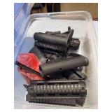 PLASTIC CONTAINER WITH RIFLE SYSTEM MISC