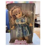 NIB DANIELA CLASSIC COLLECTION 21 INCHES SOFT CUDDLEY BODY WITH SLEEPY EYES